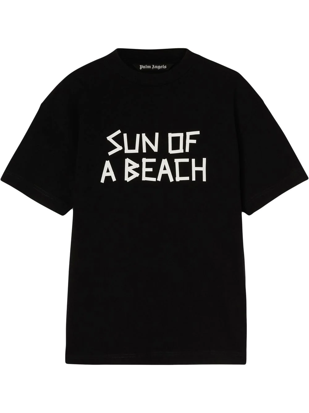 PALM ANGELS SUN OF A BEACH LOGO T-SHIRT 'BLACK'