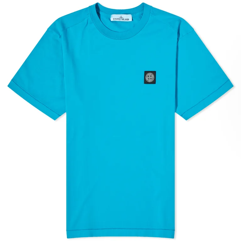 STONE ISLAND SMALL PATCH LOGO T-SHIRT 'TURQUOISE'