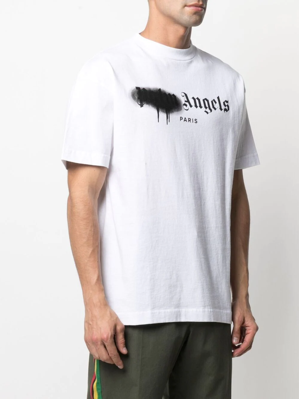 PALM ANGELS SPARY LOGO T-SHIRT 'PARIS'