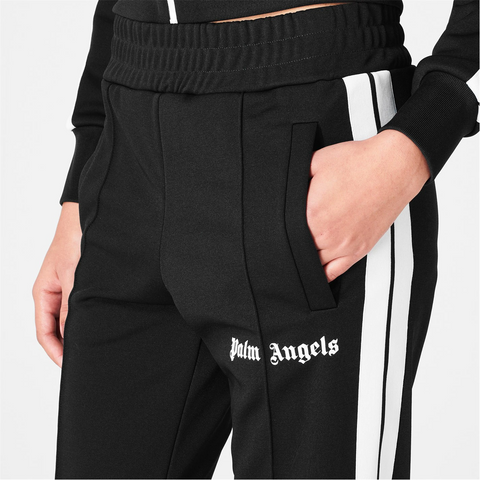 PALM ANGELS CLASSIC TRACK BOTTOMS ‘BLACK’ (WOMENS)