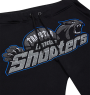 TRAPSTAR SHOOTERS T-SHIRT & SHORTS 'BLACK & BLUE'