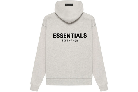 FEAR OF GOD ESSENTIALS SS22 PULLOVER ‘LIGHT OATMEAL’