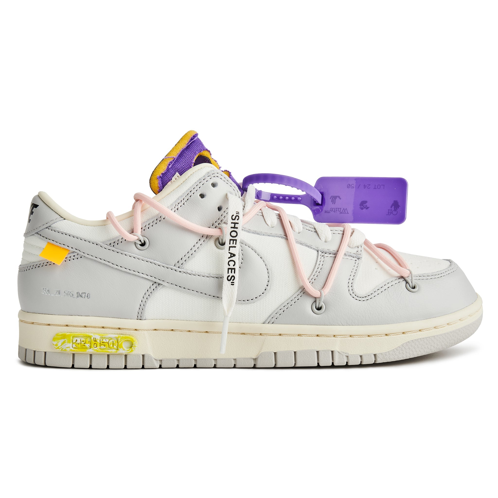 OFF-WHITE NIKE DUNK LOW 'LOT 24'