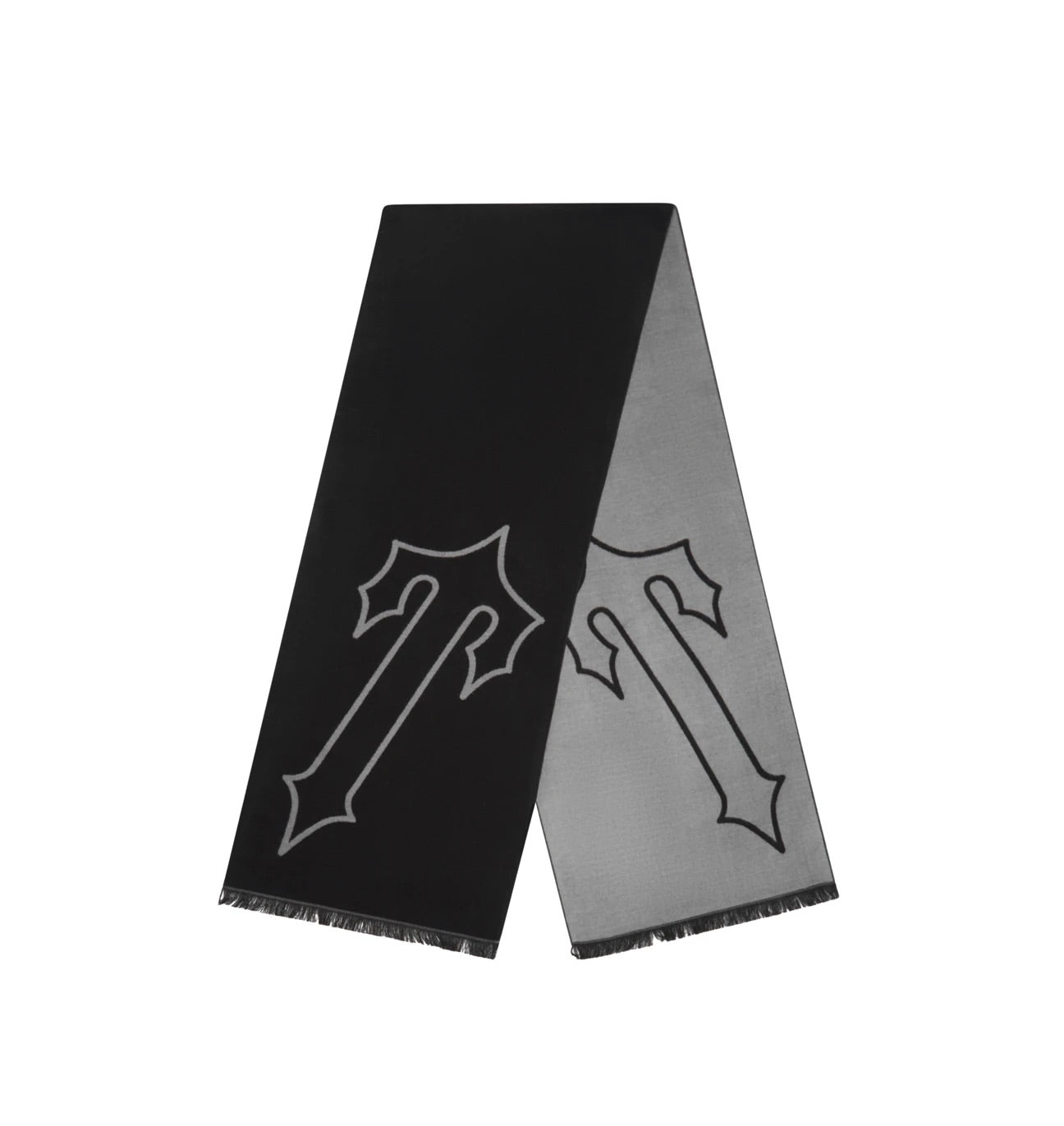 TRAPSTAR IRONGATE T SCARF ‘BLACK & GREY’