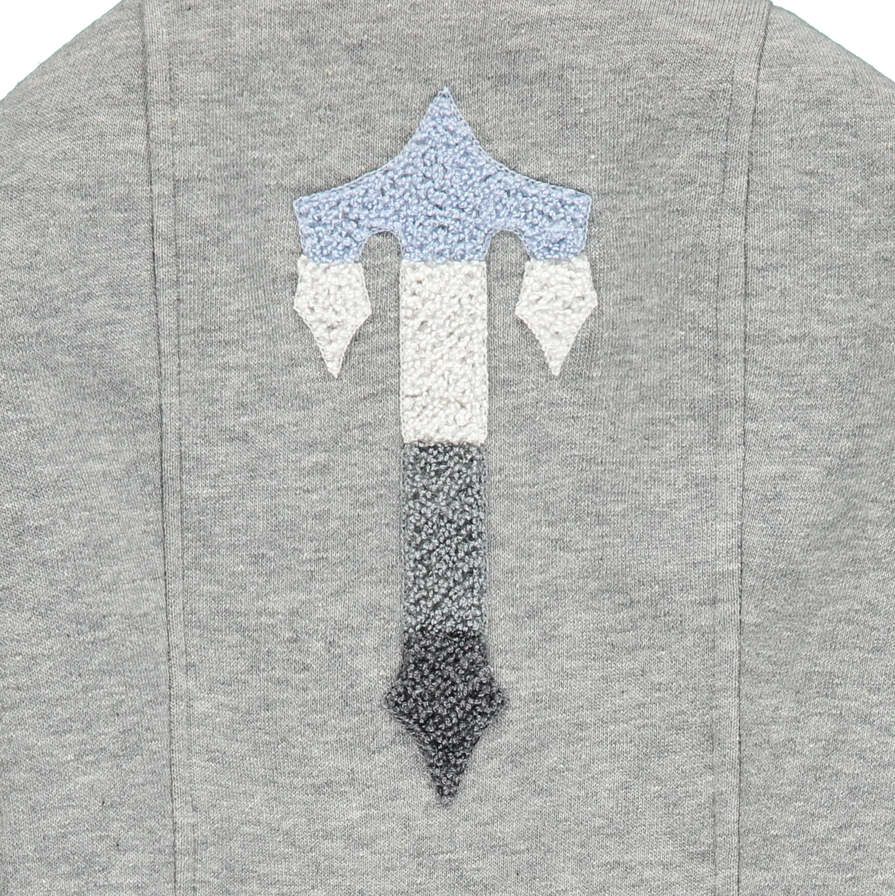 TRAPSTAR CHENILLE DECODED 2.0 HOODED TRACKSUIT ‘GREY ICE’