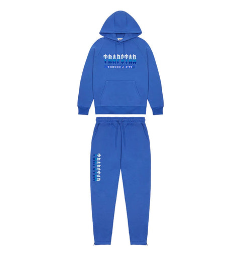 TRAPSTAR DECODED 2.0 HOODED TRACKSUIT ‘DAZZLING BLUE
