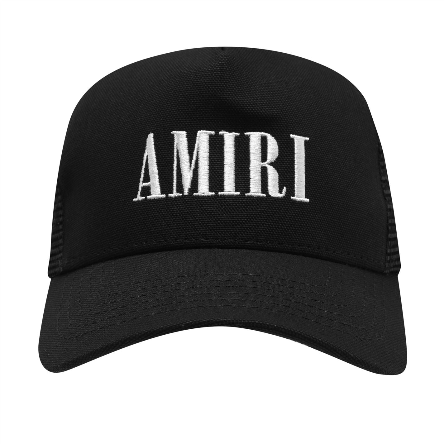 AMIRI LOGO TRUCKER CAP