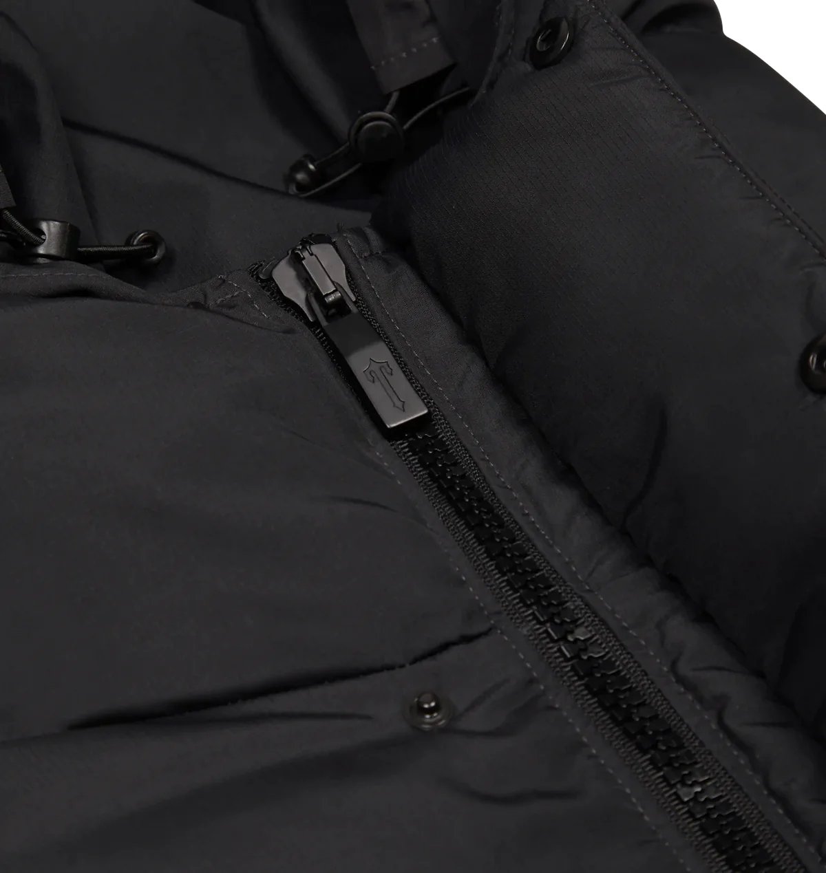 TRAPSTAR DECODED HOODED PUFFER JACKET 2.0 ‘BLACK GRADIENT’