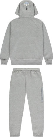 TRAPSTAR CHENILLE DECODED 2.0 HOODED TRACKSUIT ‘GREY ICE’