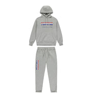 TRAPSTAR CHENILLE DECODED 2.0 HOODIE TRACKSUIT ‘GREY REVOLUTION EDITION’